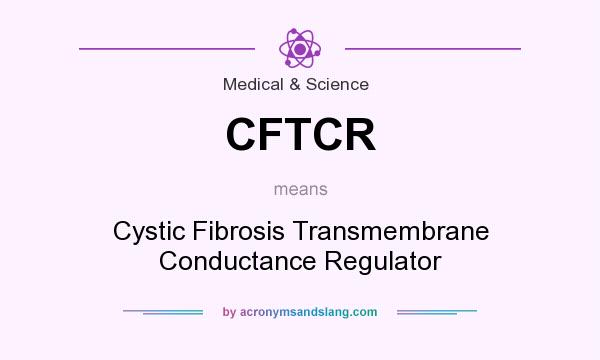 What does CFTCR mean? It stands for Cystic Fibrosis Transmembrane Conductance Regulator