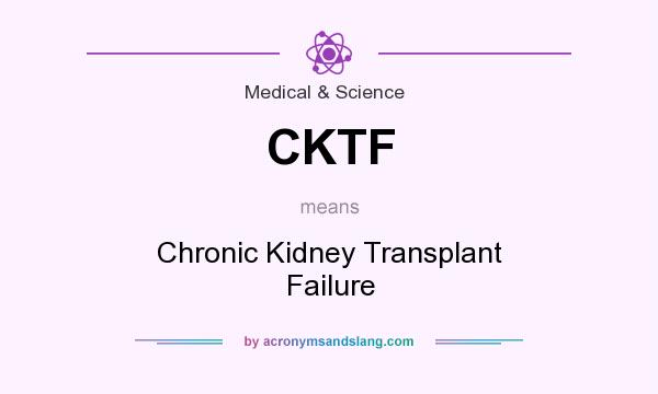 What does CKTF mean? It stands for Chronic Kidney Transplant Failure