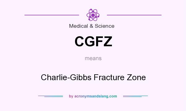 What does CGFZ mean? It stands for Charlie-Gibbs Fracture Zone