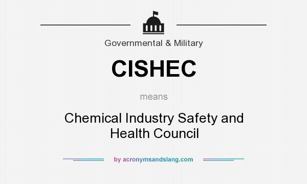What does CISHEC mean? It stands for Chemical Industry Safety and Health Council