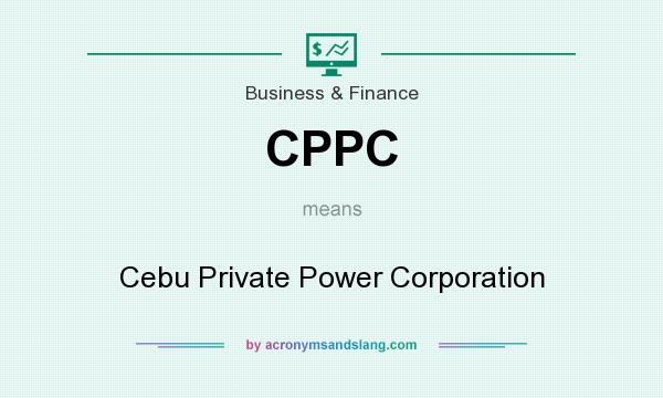 What does CPPC mean? It stands for Cebu Private Power Corporation
