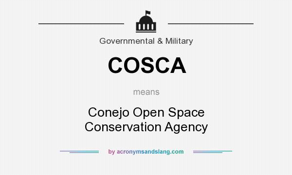 What does COSCA mean? It stands for Conejo Open Space Conservation Agency