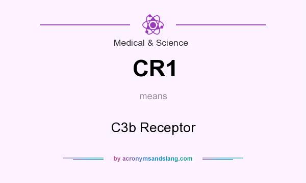What does CR1 mean? It stands for C3b Receptor