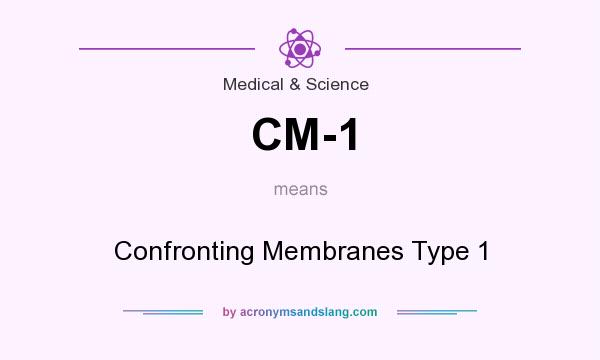 What does CM-1 mean? It stands for Confronting Membranes Type 1