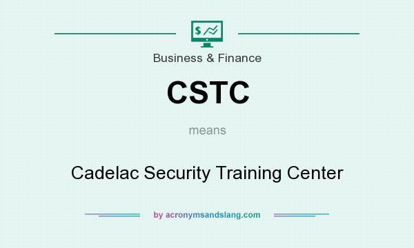 What does CSTC mean? It stands for Cadelac Security Training Center