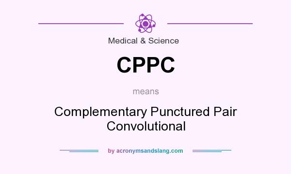 What does CPPC mean? It stands for Complementary Punctured Pair Convolutional
