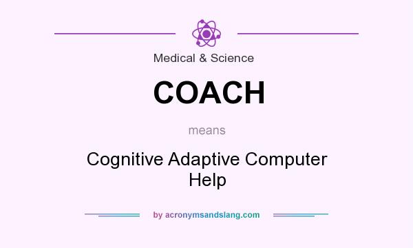 What does COACH mean? It stands for Cognitive Adaptive Computer Help