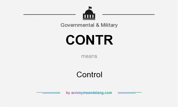 What does CONTR mean? It stands for Control