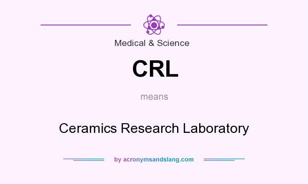 What does CRL mean? It stands for Ceramics Research Laboratory