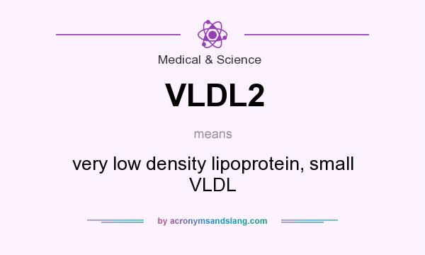 What does VLDL2 mean? It stands for very low density lipoprotein, small VLDL