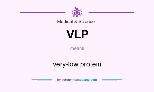 What does VLP mean? It stands for very-low protein