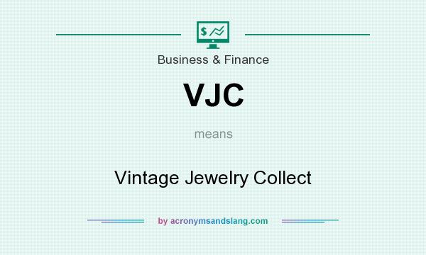 What does VJC mean? It stands for Vintage Jewelry Collect