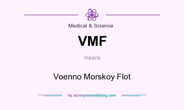 What does VMF mean? It stands for Voenno Morskoy Flot