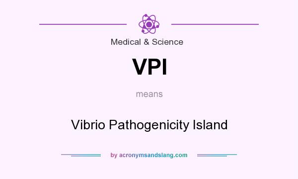 What does VPI mean? It stands for Vibrio Pathogenicity Island