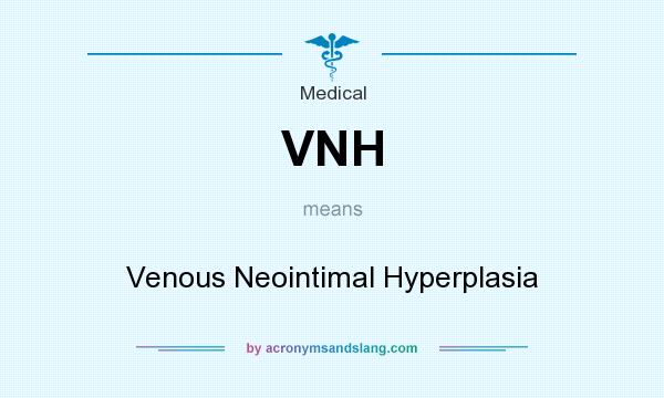 What does VNH mean? It stands for Venous Neointimal Hyperplasia