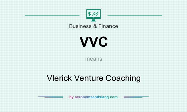 What does VVC mean? It stands for Vlerick Venture Coaching