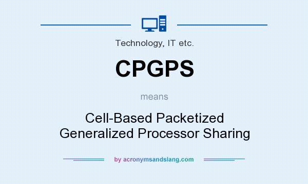 What does CPGPS mean? It stands for Cell-Based Packetized Generalized Processor Sharing
