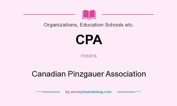 What does CPA mean? It stands for Canadian Pinzgauer Association