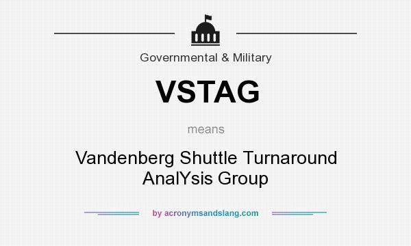 What does VSTAG mean? It stands for Vandenberg Shuttle Turnaround AnalYsis Group
