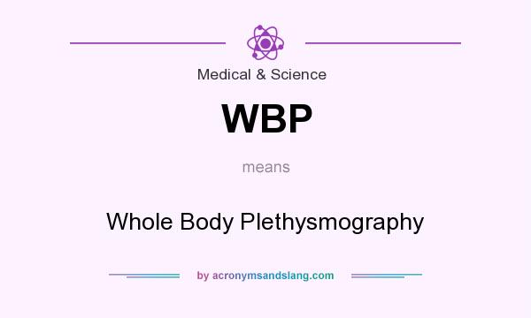 What does WBP mean? It stands for Whole Body Plethysmography