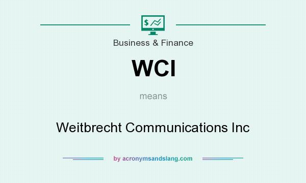 What does WCI mean? It stands for Weitbrecht Communications Inc