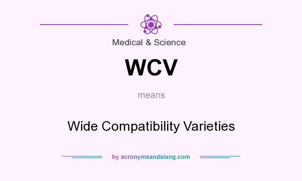 What does WCV mean? It stands for Wide Compatibility Varieties