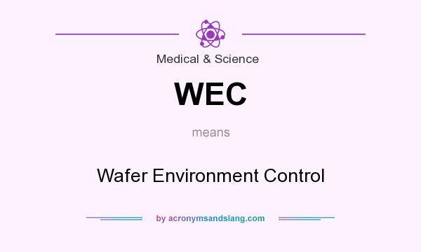 What does WEC mean? It stands for Wafer Environment Control