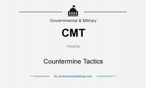 What does CMT mean? It stands for Countermine Tactics