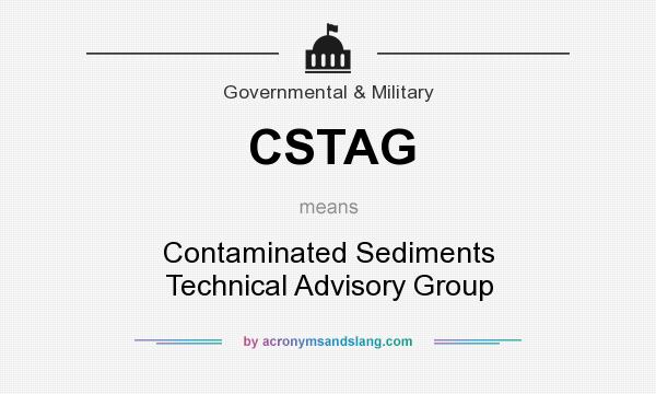 What does CSTAG mean? It stands for Contaminated Sediments Technical Advisory Group
