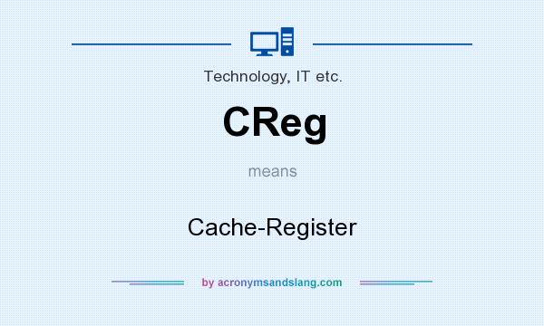 What does CReg mean? It stands for Cache-Register