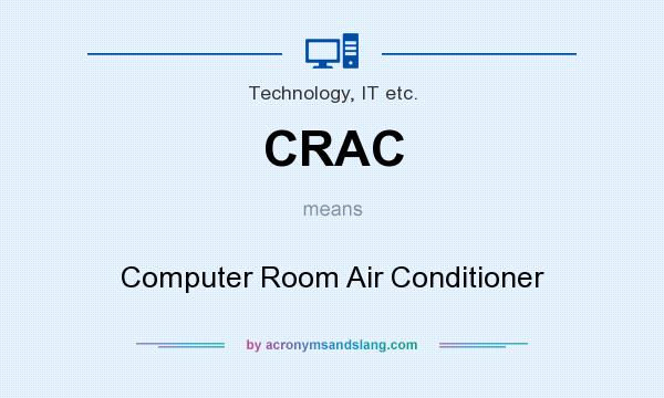 What does CRAC mean? It stands for Computer Room Air Conditioner