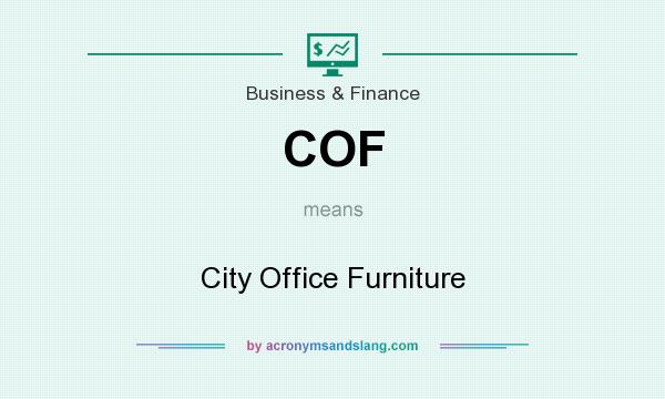What does COF mean? It stands for City Office Furniture