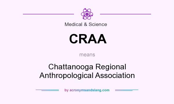 What does CRAA mean? It stands for Chattanooga Regional Anthropological Association