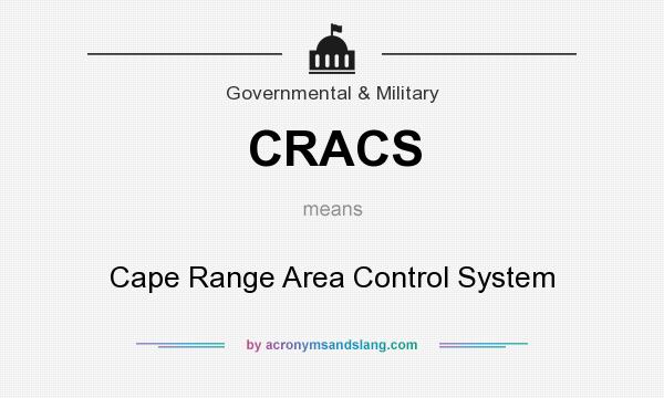 What does CRACS mean? It stands for Cape Range Area Control System