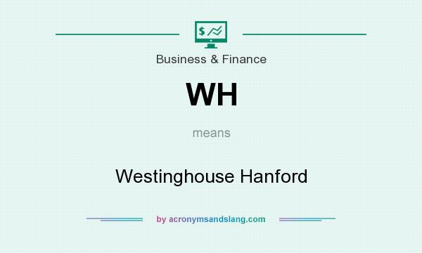 What does WH mean? It stands for Westinghouse Hanford
