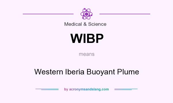 What does WIBP mean? It stands for Western Iberia Buoyant Plume