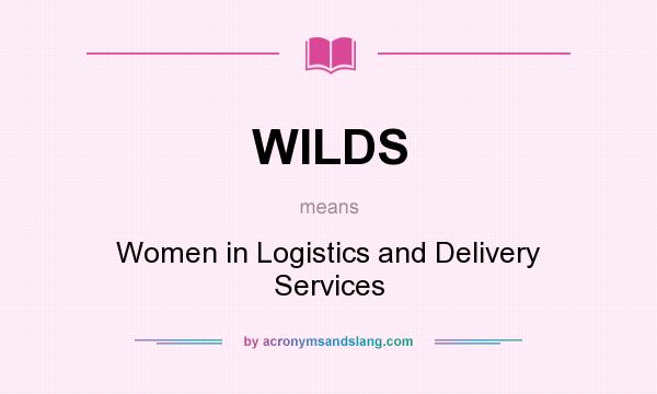 What does WILDS mean? It stands for Women in Logistics and Delivery Services