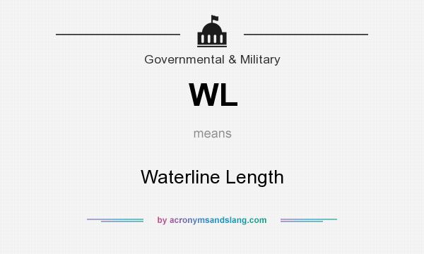 What does WL mean? It stands for Waterline Length