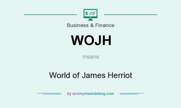 What does WOJH mean? It stands for World of James Herriot