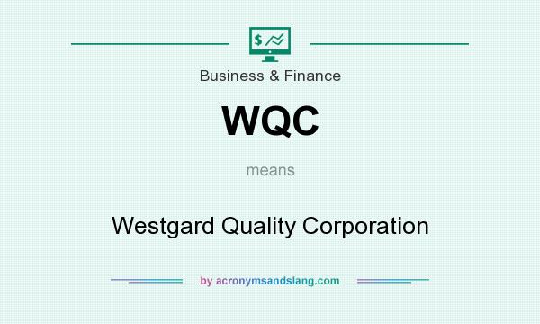 What does WQC mean? It stands for Westgard Quality Corporation