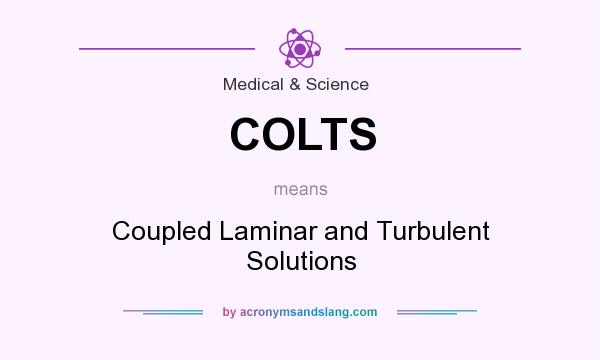 What does COLTS mean? It stands for Coupled Laminar and Turbulent Solutions