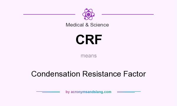 What does CRF mean? It stands for Condensation Resistance Factor