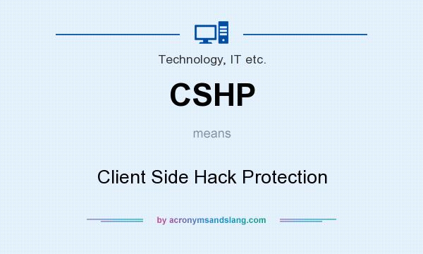 What does CSHP mean? It stands for Client Side Hack Protection