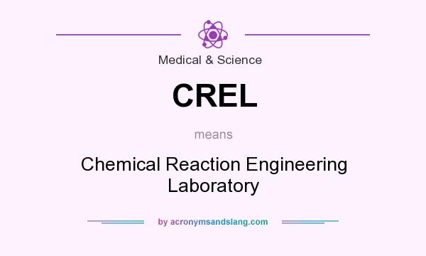 What does CREL mean? It stands for Chemical Reaction Engineering Laboratory