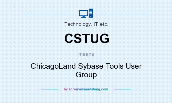What does CSTUG mean? It stands for ChicagoLand Sybase Tools User Group