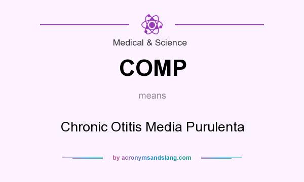 What does COMP mean? It stands for Chronic Otitis Media Purulenta