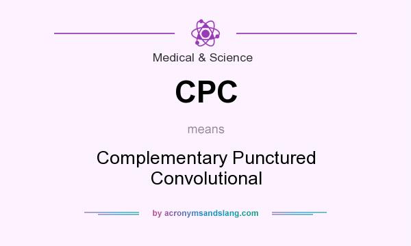 What does CPC mean? It stands for Complementary Punctured Convolutional
