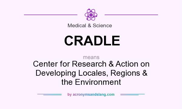 What does CRADLE mean? It stands for Center for Research & Action on Developing Locales, Regions & the Environment