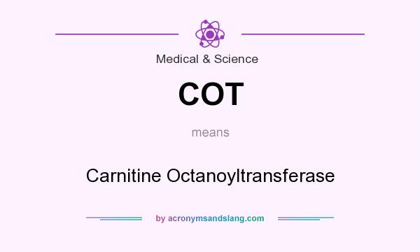What does COT mean? It stands for Carnitine Octanoyltransferase
