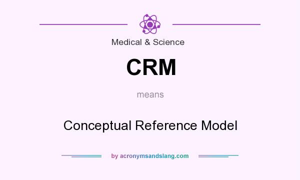 What does CRM mean? It stands for Conceptual Reference Model